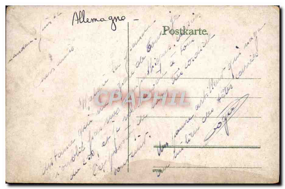 Landau, Max-Joseph-Platz — vue panoramique avec fontaine centrale — éditeur non identifié — Reverso