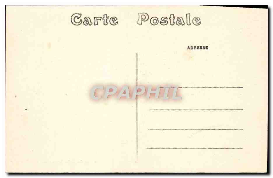 CPA Route De Mortagne a Longy Chateau De La Goyere — Rückseite