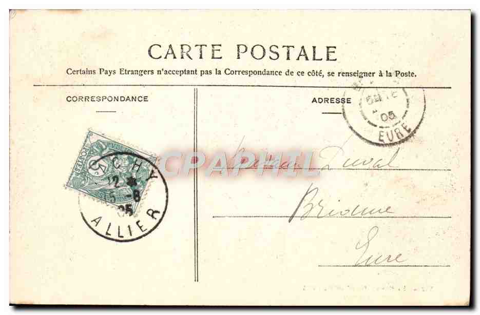 Die Maison des Charmettes — nahe Chambéry — Verlag CR, Nr. 702 — Rückseite