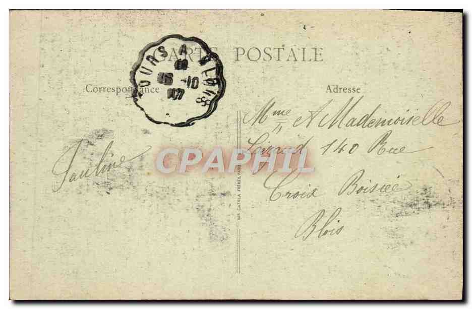 CPA Clery Tombeau De Louis XI et Chaire Louis XIII — Back