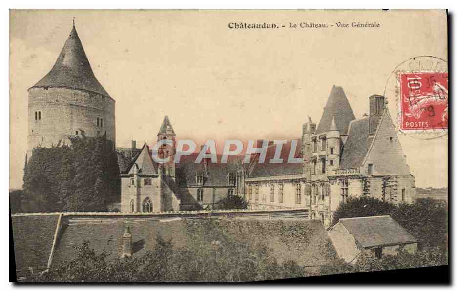 Châteaudun - Le Château - Vue Générale — Éditeur non visible, n° de série non lisible