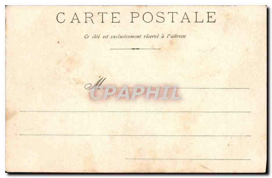 CPA Geneve Place Bel Air — Rückseite