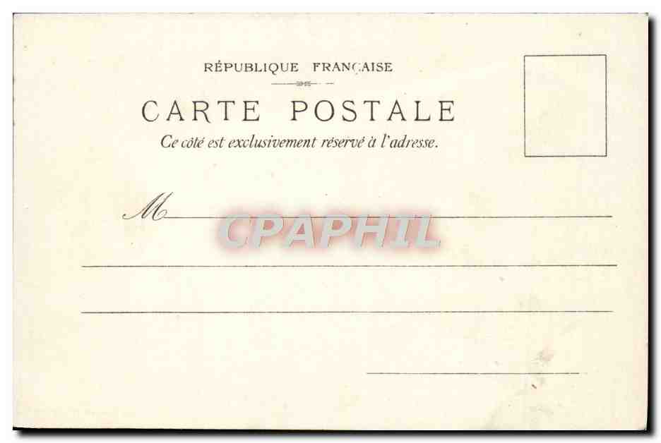 Exposition Lefèvre-Utile Paris 1900 — Grand Prix — J. Egooossens Lille, Paris 20, Gérando — Verso