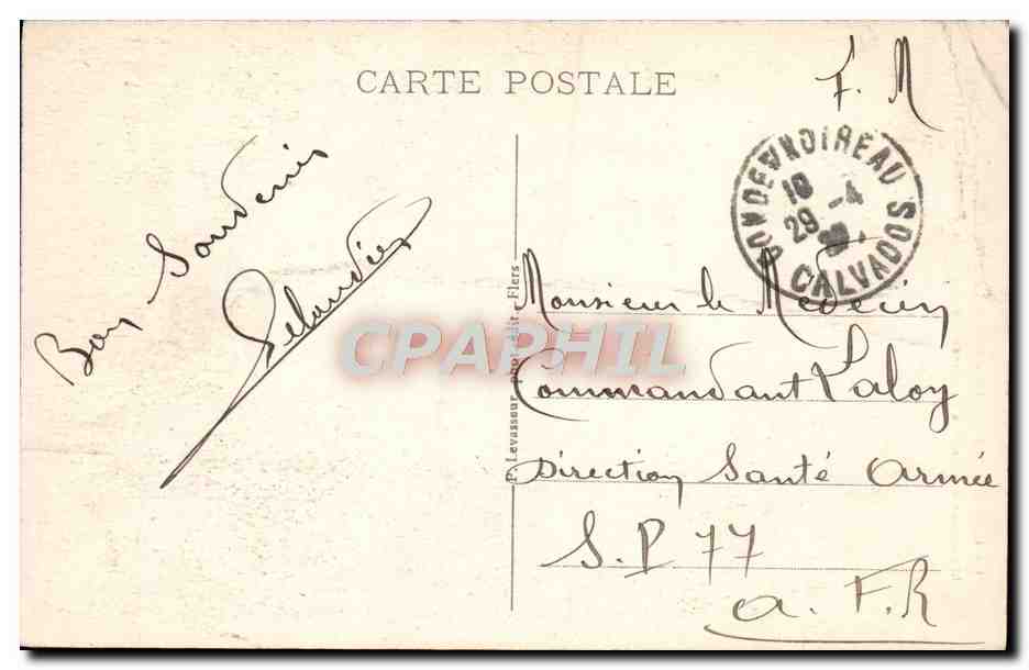 CPA La Normandie Conde Sur Noireau Monument des enfants de Conde morts pour la France Militaria — Reverso