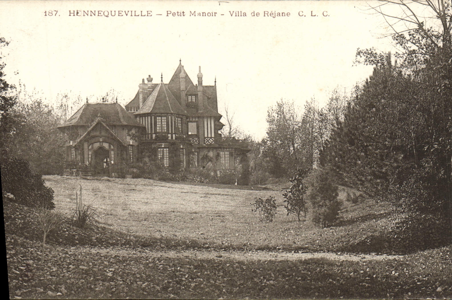 Hennequeville — Petit Manoir — Villa de Réjane — C. L. C.