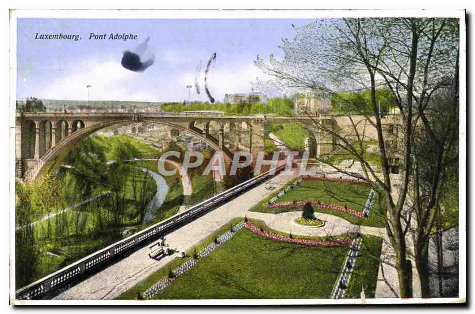 CPA Luxembourg Pont Adolphe