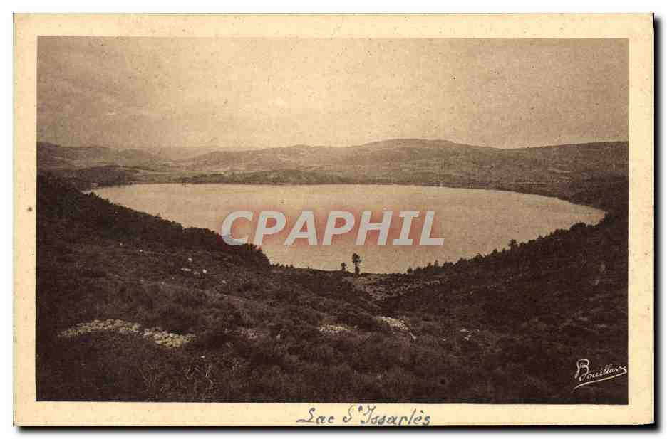 CPA L'Ardeche Pittoresque Lac D'Issarles