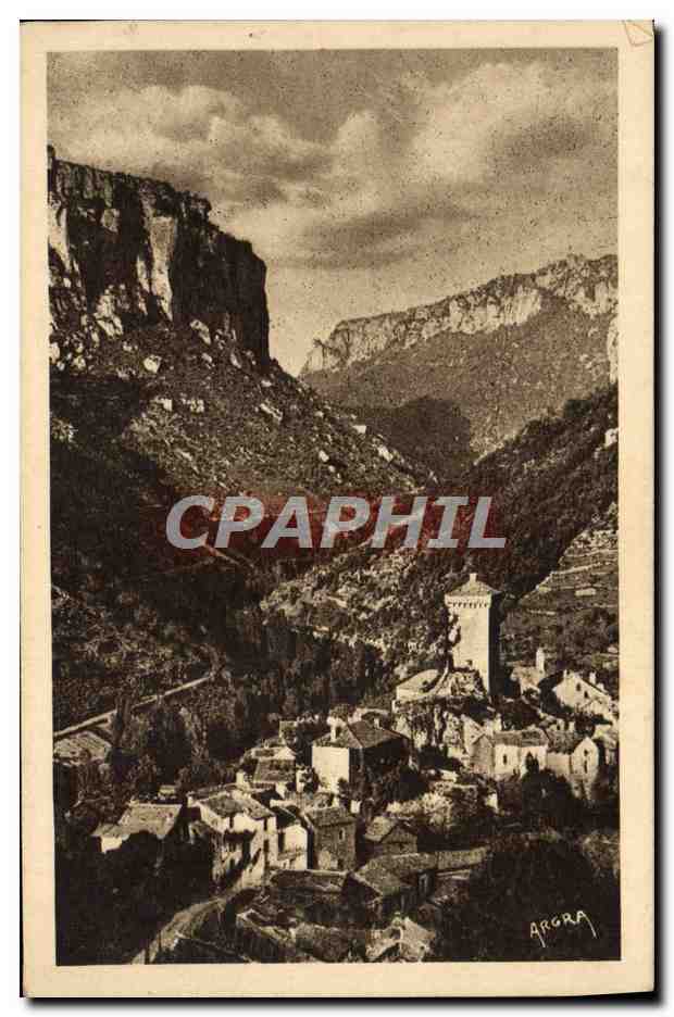 CPA Peyreleau Et La Vallee De La Jonte