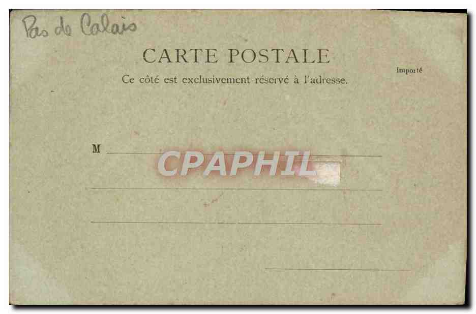 CPA Le Portel — Rückseite