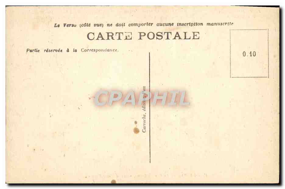 Le Fond d'Ossau, vu de la Place Royale — C. C. - 23. PAU — Rückseite