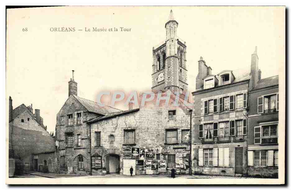 CPA Orleans Le Musee Et La Tour