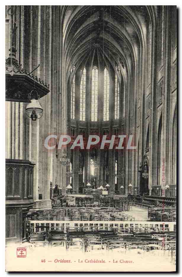 CPA Orleans La Cathedrale Le Choeur