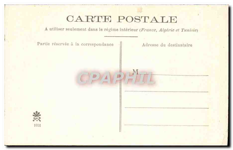 CPA Orleans L'Hotel De Ville Salle Des Mariages — Rückseite