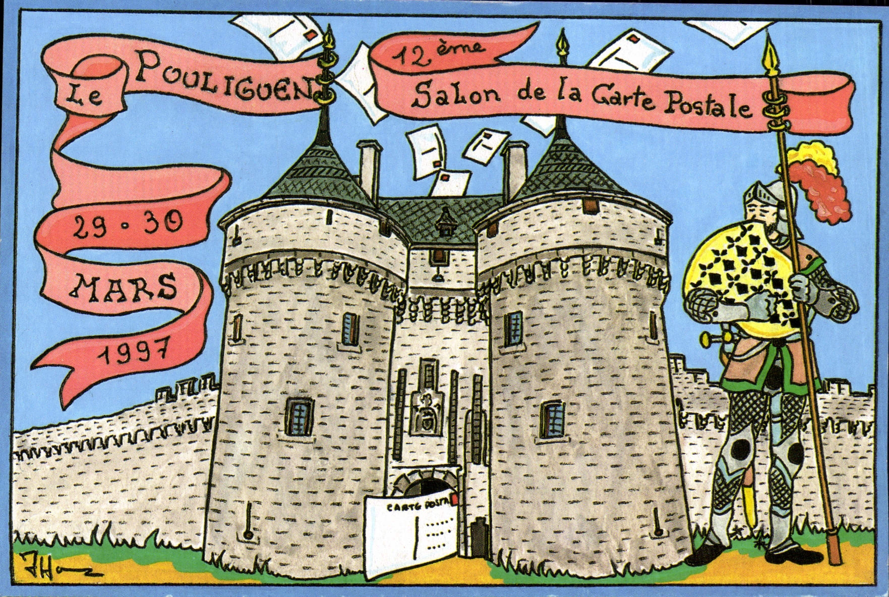 CPM Le Pouliguen Salon De La Carte Postale 1997