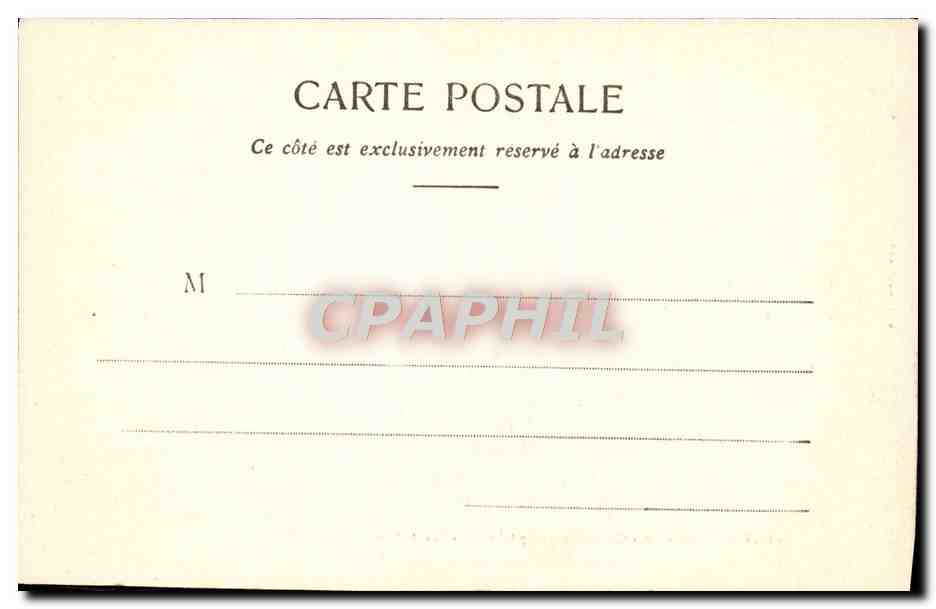 CPA Provins Cloitre Des Cordelieres Hopital des Cordelieres Hopital general Cote ouest  — Rückseite