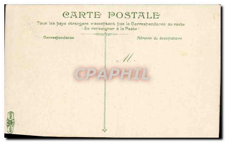 CPA Reims La Fontaine De Sube — Verso