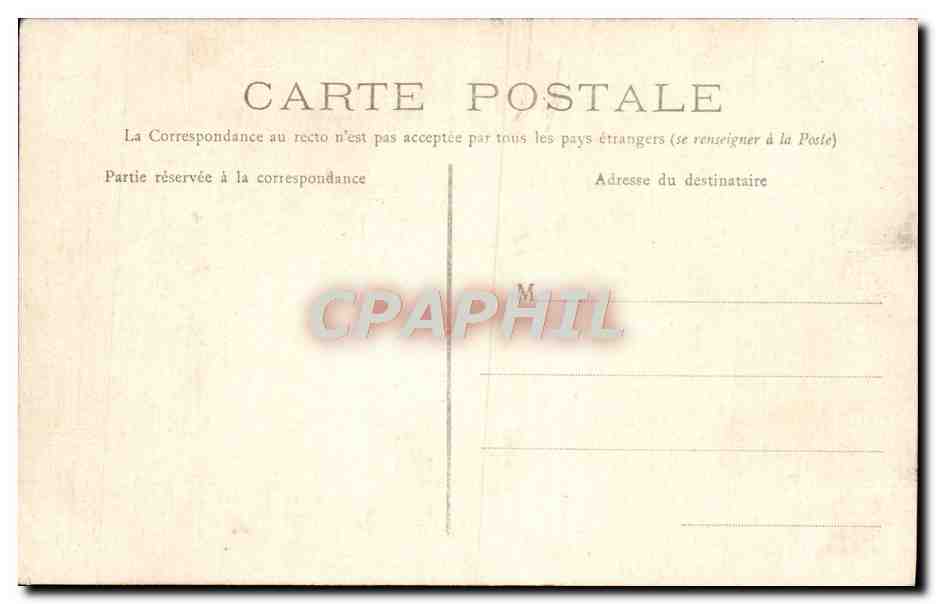 CPA Reims Arc De Triomphe Romain — Rückseite