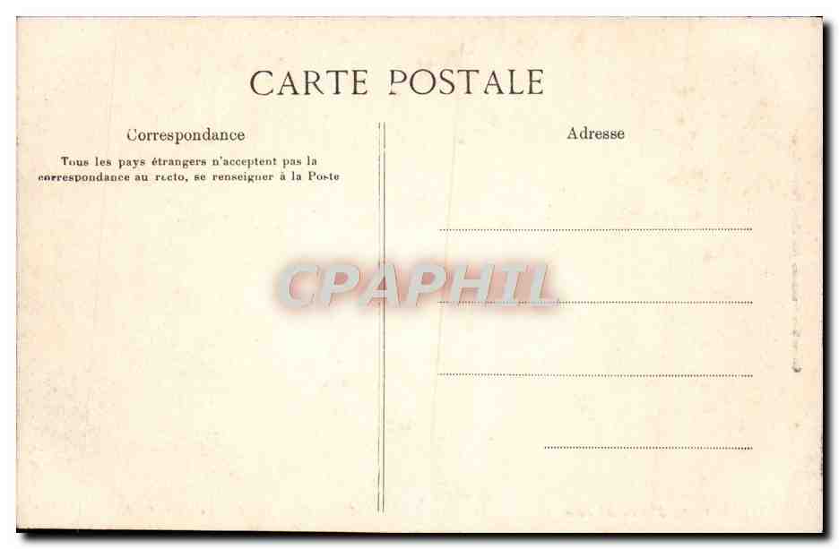 CPA Rotheneuf Le Havre Attelage Cheval — Rückseite