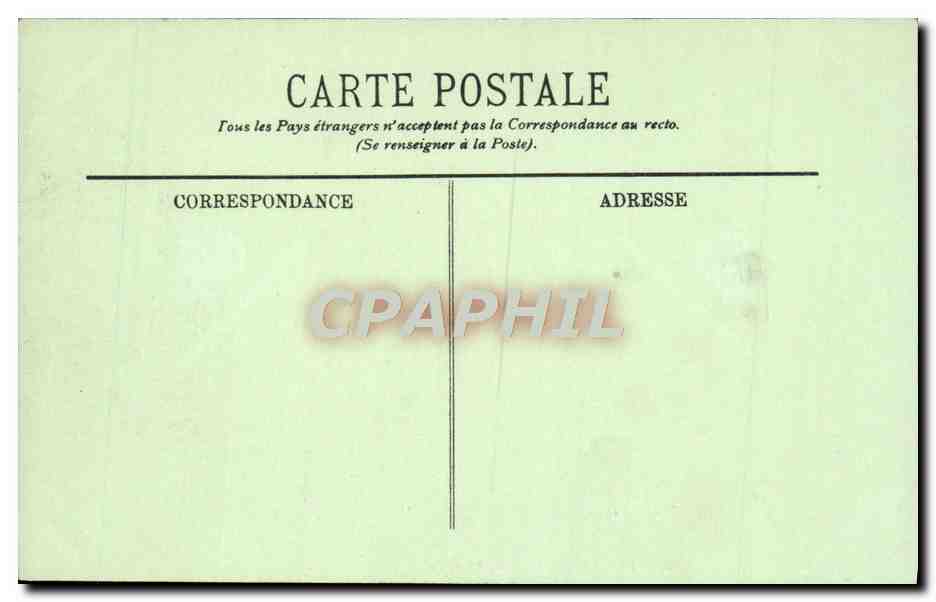 CPA Rambouilet Le Parc Le Lac Vu De La Pelouse — Rückseite