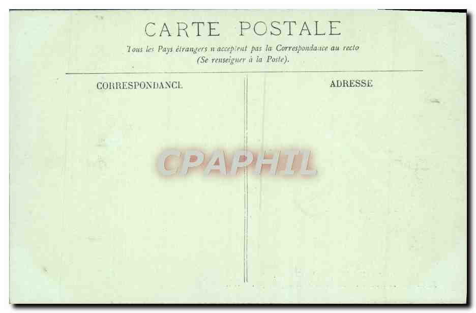 Rambouillet — Le Château. — Le Cabinet de travail du Président de la République — LL. — Rückseite