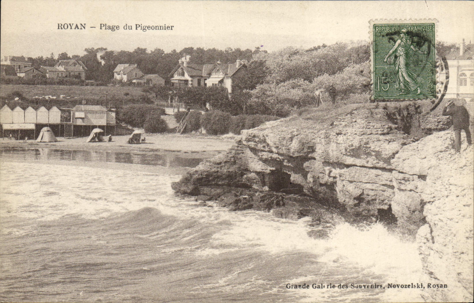CPA Royan Plage Du Pigeonnier