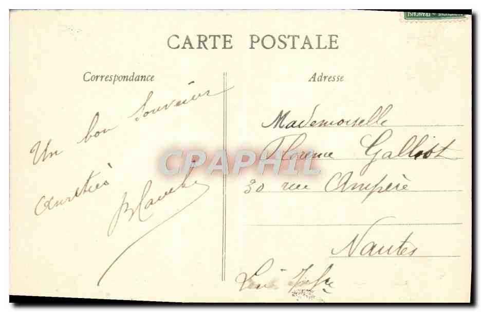 La Préfecture — La Roche-sur-Yon (Vendée) — Éditeur : C. Béatrice, n° 2963 — Back
