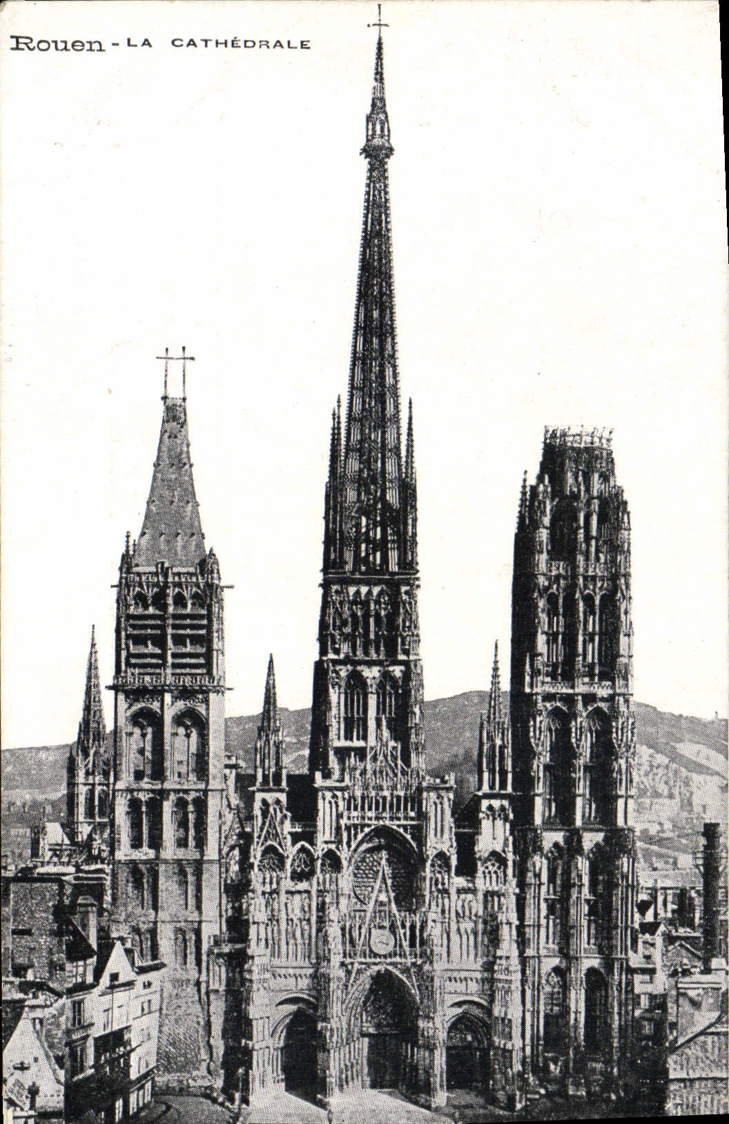 CPA Rouen La Cathedrale