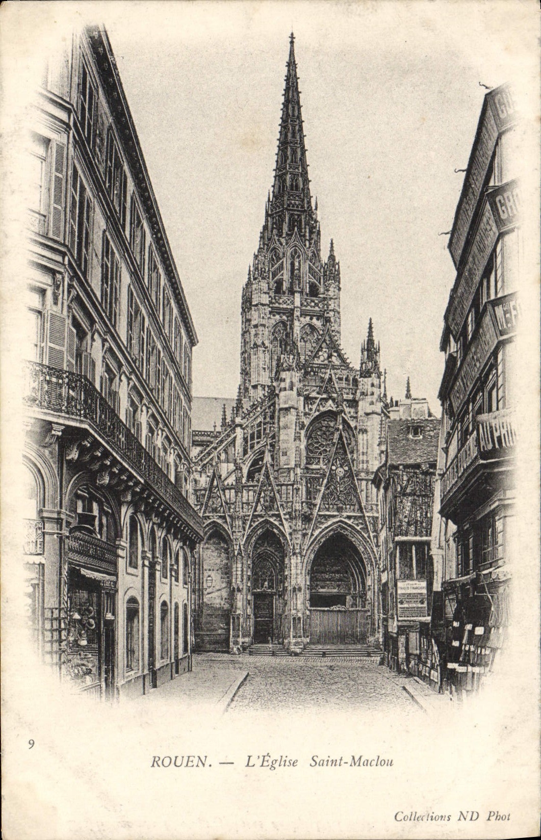 CPA Rouen L'Eglise Saint Maclou