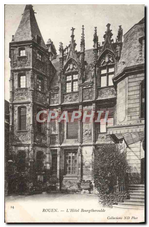 CPA Rouen L'Hotel Bourgtheroulde
