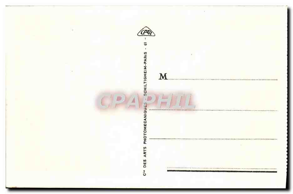 CPA Paquebot Normandie de la Compagnie Generale Transatlantique La chapelle — Verso