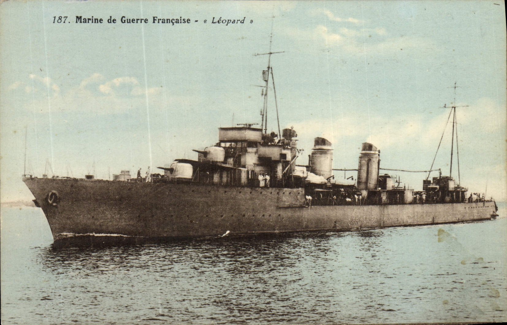 Marine de Guerre Française - « Léopard » — n°187 — J. Nozak, Éditeur