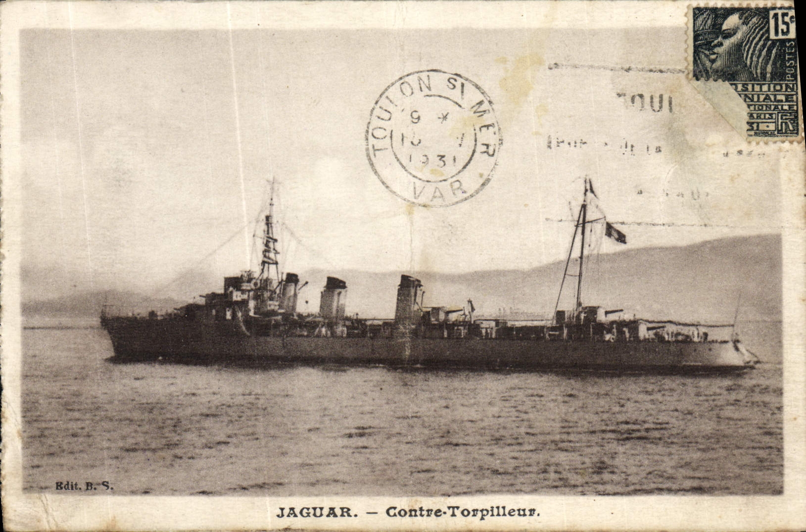 CPA Jaguar Contre Torpilleur