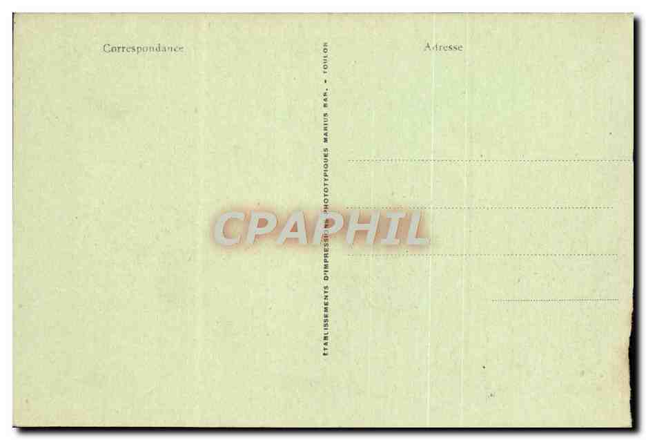 CPA Cuirasse Lorraine — Verso