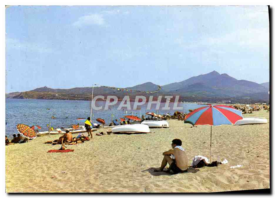 CPM Argeles Sur Mer La Plage du Centre