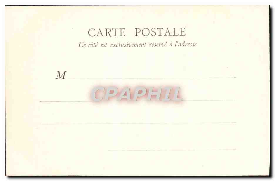 CPA Le Bois de Boulogne en Automne Vers le Palmarium — Rückseite