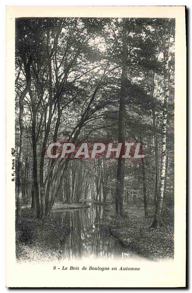 CPA Le Bois de Boulogne en Automne