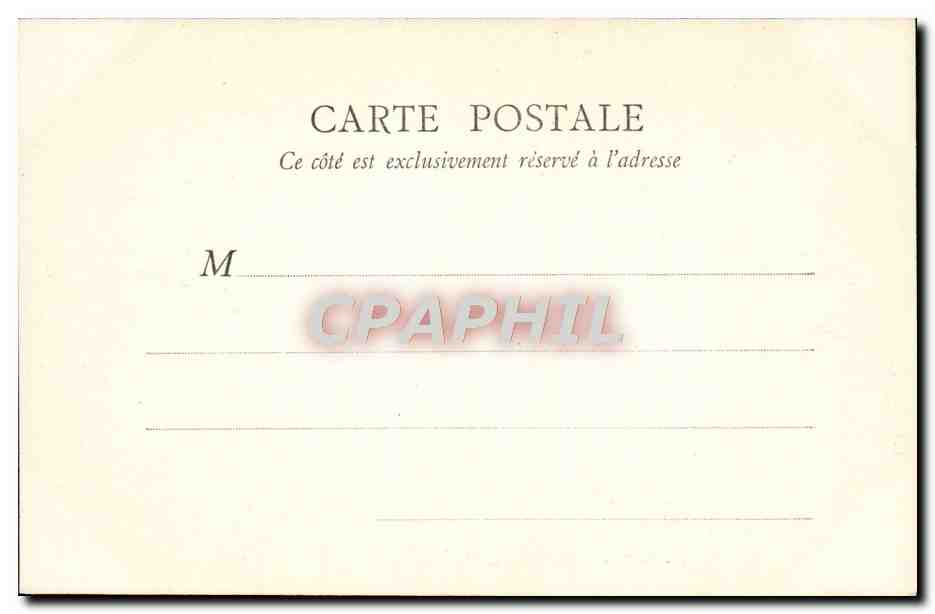 CPA Le Bois de Boulogne en Automne La grande cascade — Rückseite