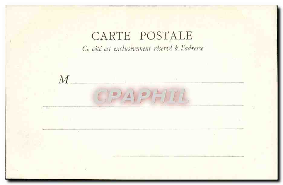 CPA Le Bois de Boulogne en Automne Mare aux Biches — Verso