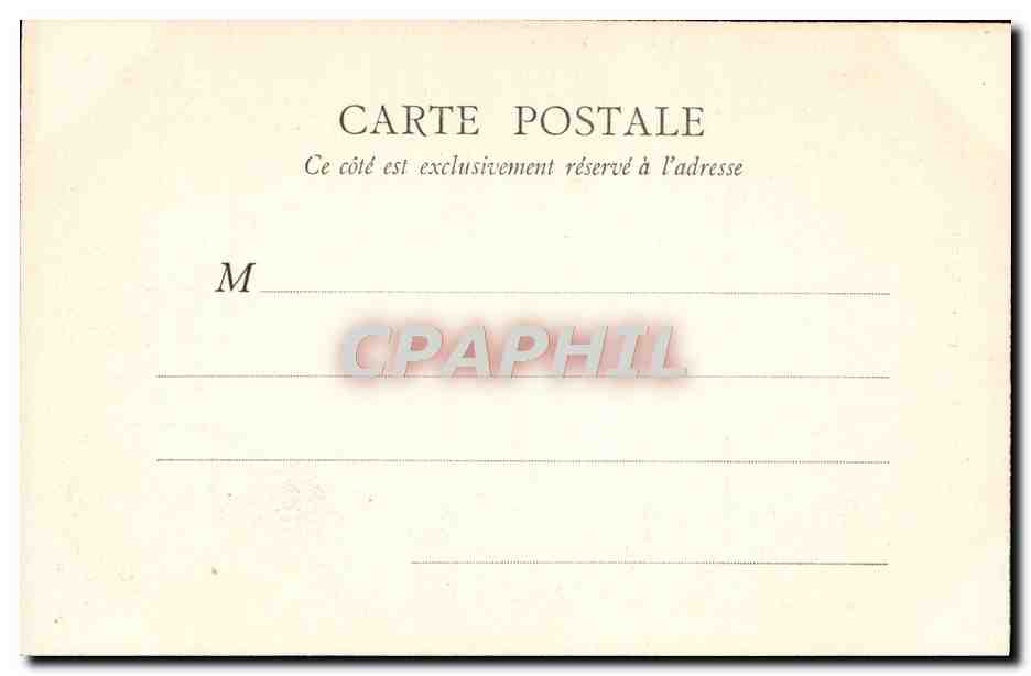 CPA Le Bois de Boulogne en Automne Le Cours d'Eau — Verso