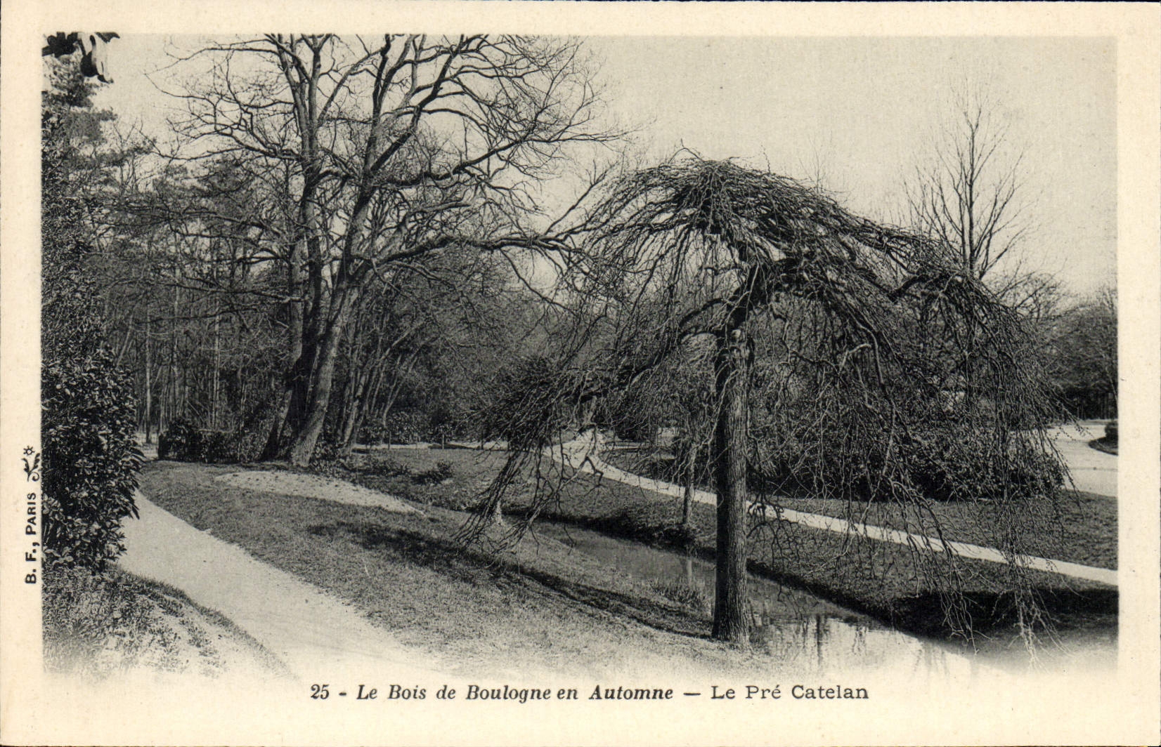 CPA Le Bois de Boulogne en Automne Le Pre Catelan