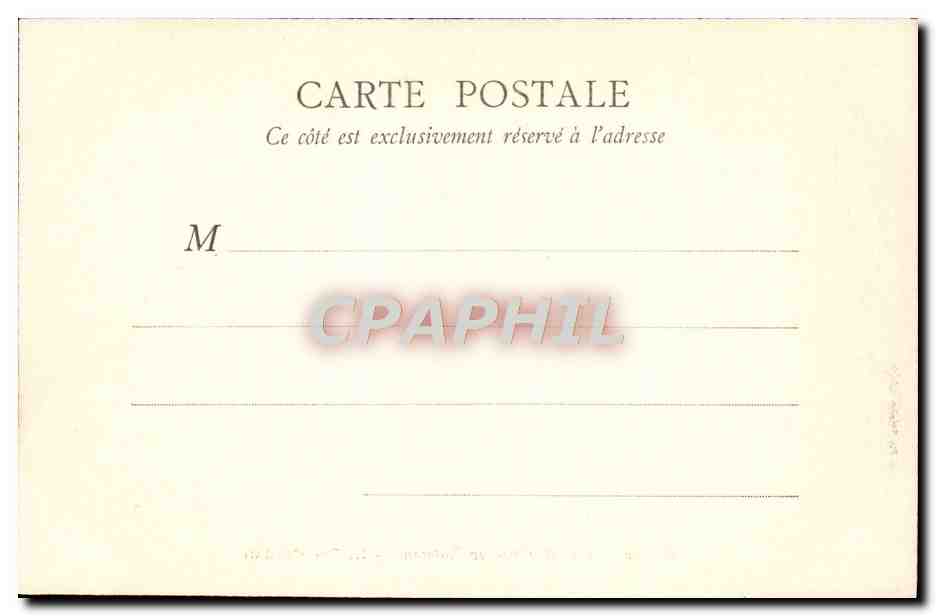 CPA Le Bois de Boulogne en Automne Le Pre Catelan — Verso