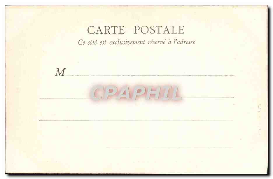 CPA Le Bois de Boulogne en Automne Le Pre Catelan Le Saule pleureur — Verso