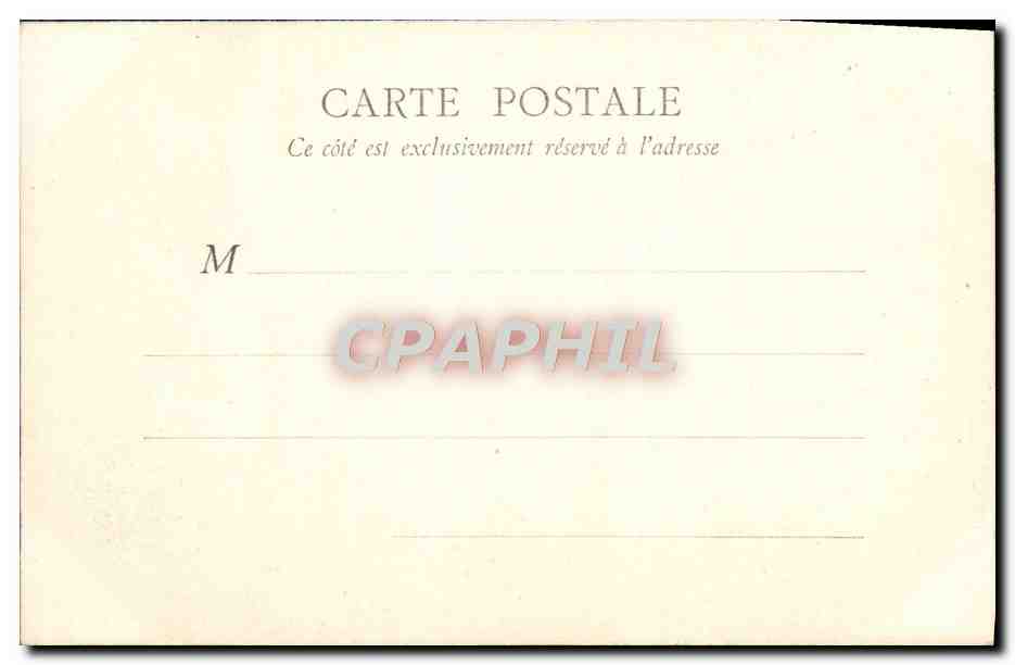 CPA Le Bois de Boulogne Automne Croix Catelan — Rückseite