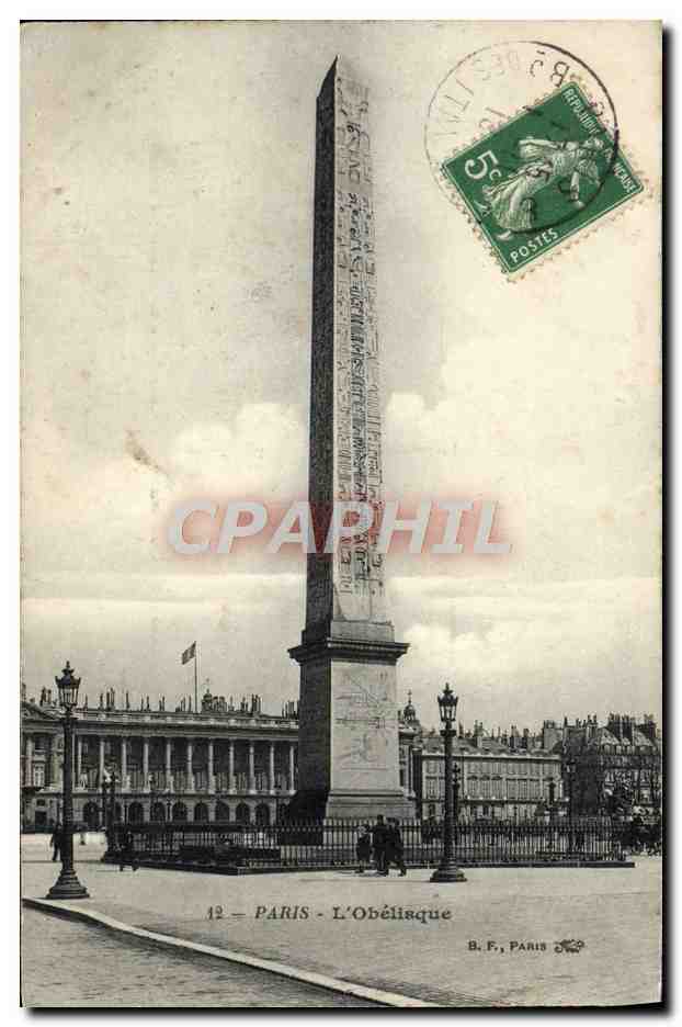 CPA Paris L'Obelisque