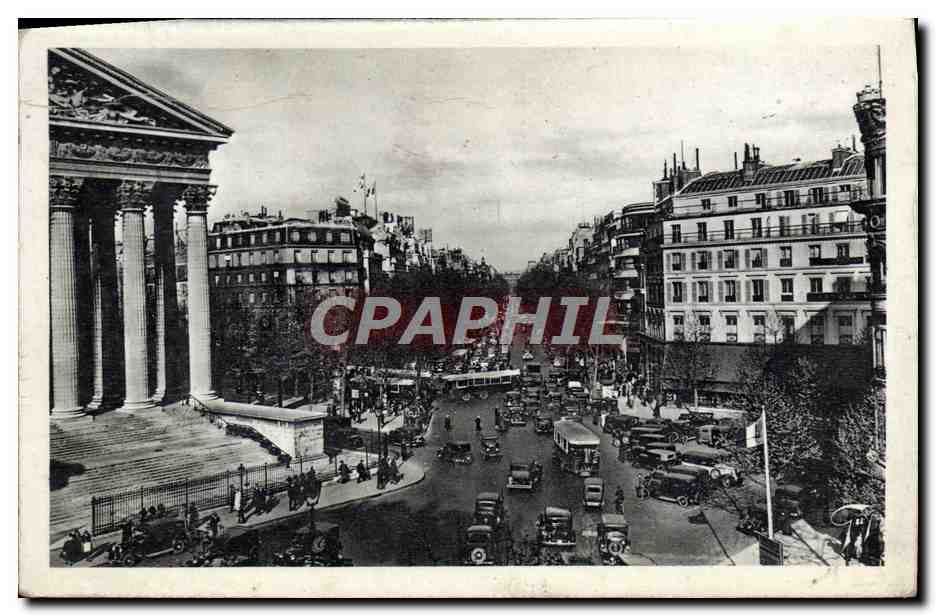 CPA Paris Et Ses Merveilles La Place de la Madeleine et les grands boulevards