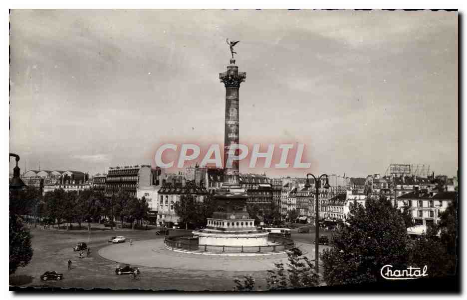 CPM Paris Place de la Bastille