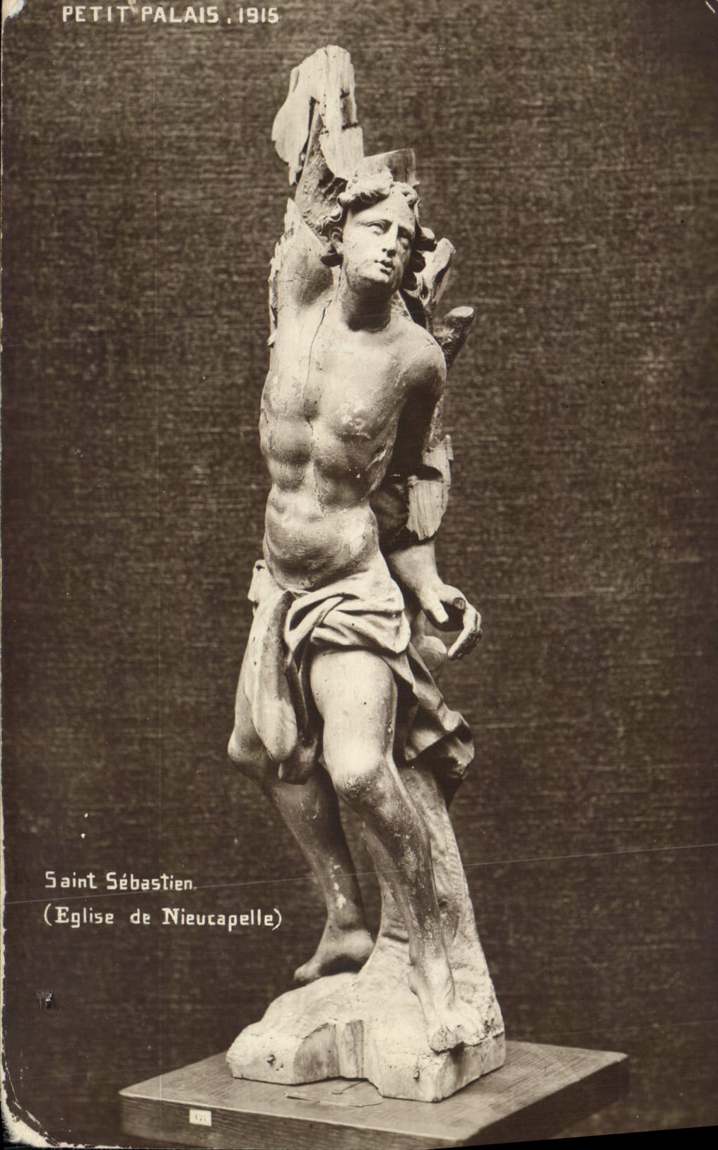 CPA Paris Petit Palais 1915 Saint Sebastien Eglise de Nieucapelle