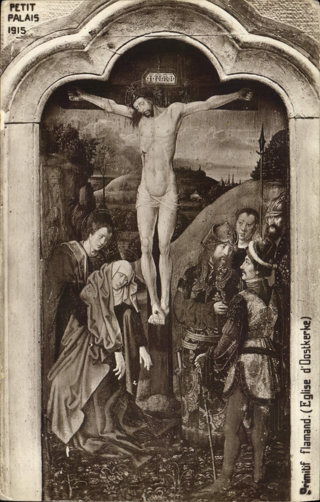 CPA Petit Palais 1915 Primitif flamand Eglise d'Oostkerke