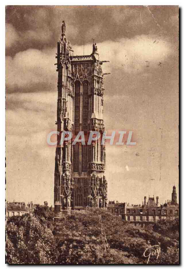 CPA Paris Tour Saint Jacques 