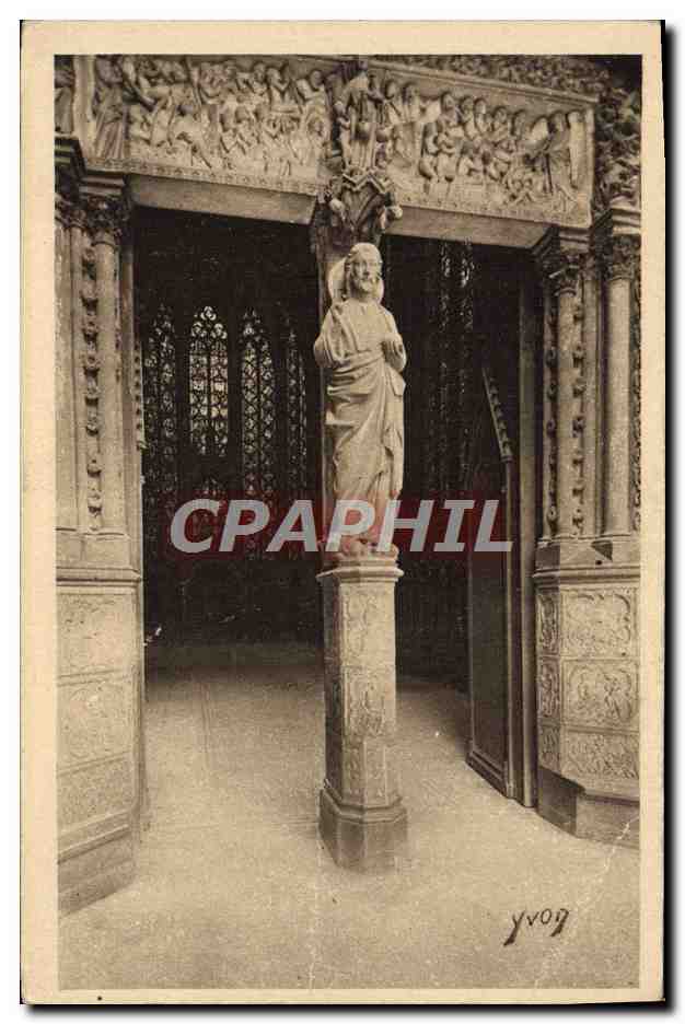 CPA Paris Sainte Chapelle Porte Haute